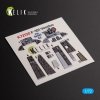 KELIK K72130 F-101 Voodoo - interior 3D decals for Revell kit 1/72